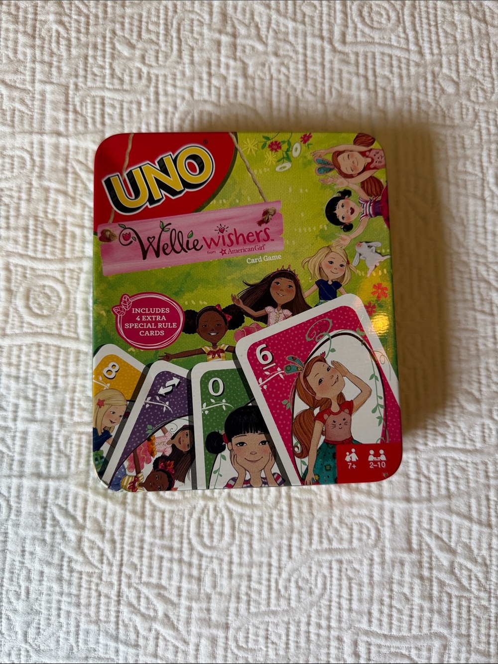 WellieWishers Kids Uno Card Game
